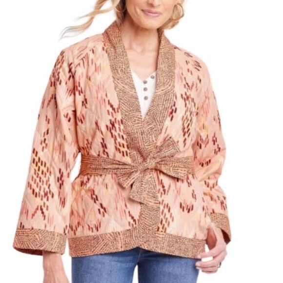 Knox Rose Quilted Jacket - Light Pink - Picture 2 of 8